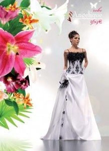 Robe de mariée.